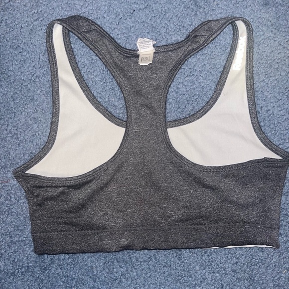 Reebok Reversible Sports Bra (Grey/ White) - Picture 6 of 6